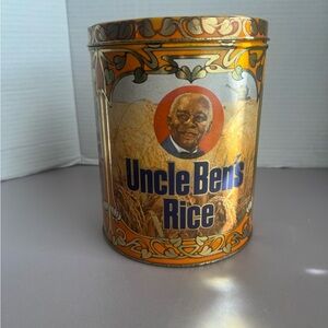 Vintage Uncle Ben's Rice Decorative Tin